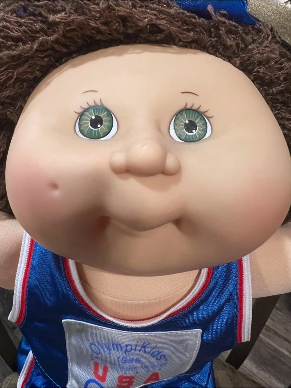 Blue USA Olympic Outfit Cabbage Patch Vintage 90s Doll